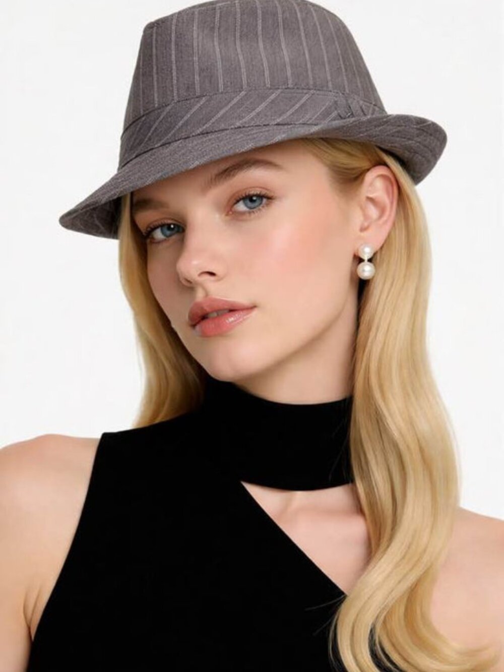 PINSTRIPE HAT